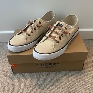 SPERRY TOP-SIDER PIER VIEW SAND SNEAKERS NEW size 8.5M